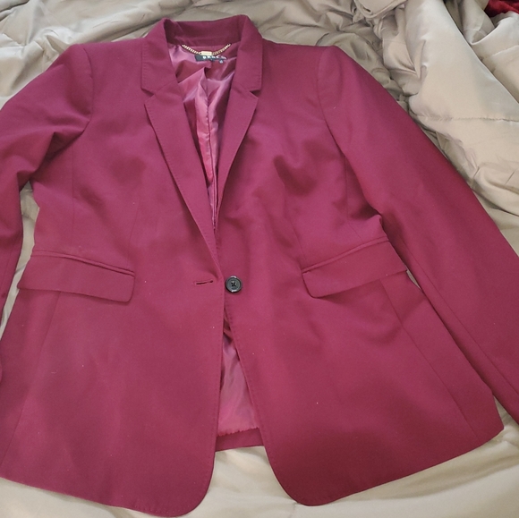 Dkny  Burgundy blazer - Picture 2 of 3